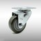 Service Caster 3.5 Inch SS Gray Polyurethane Wheel Swivel Top Plate Caster SCC-SS20S3514-PPUB - alternate 1